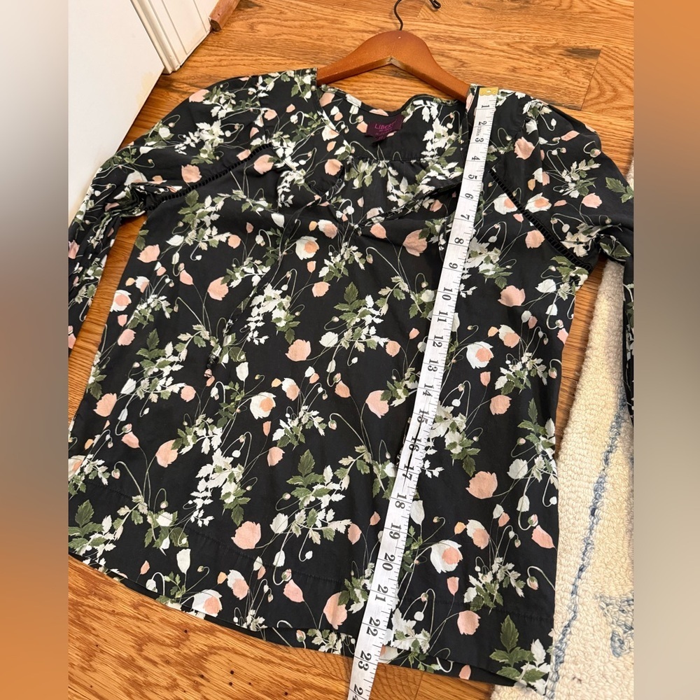 J.Crew Point Sur peasant top in Liberty poppy dream print size XS - Picture 10 of 10